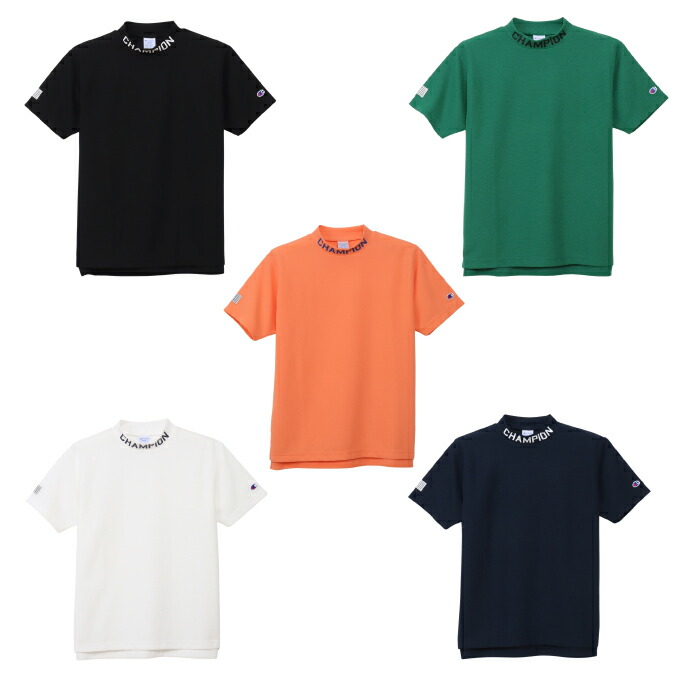 チャンピオン(Champion) ゴルフウェア 半袖シャツ メンズ ドライピケモック半袖シャツ C3-DG322 【2026年春夏モデル】