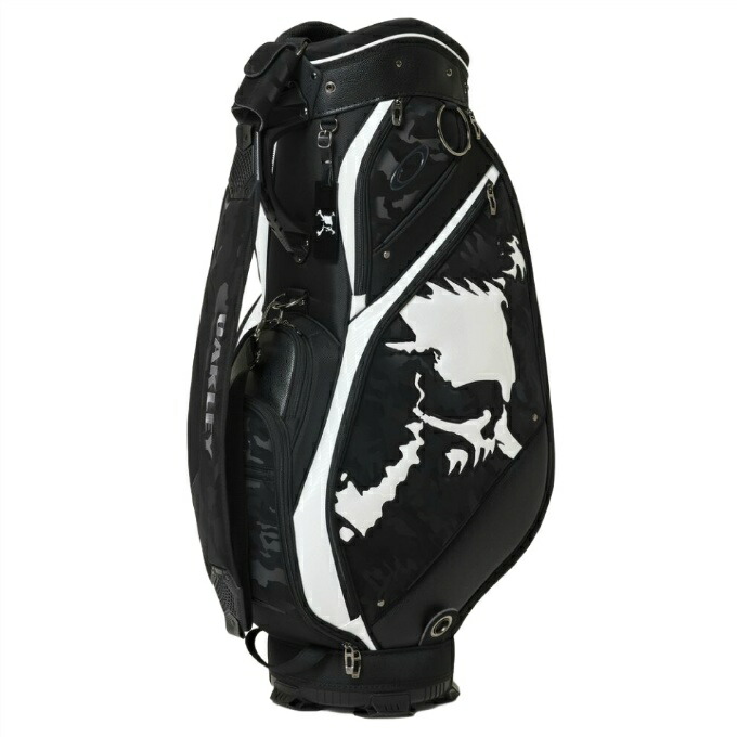 【全商品対象最大10%OFFクーポン!7/19 20:00~7/26 01:59】オークリー(OAKLEY) キャディバッグ メンズ Skull Golf Bag 18.0 FOS901966-00G 【国内正規品】【2026年モデル】|ヒマラヤ店