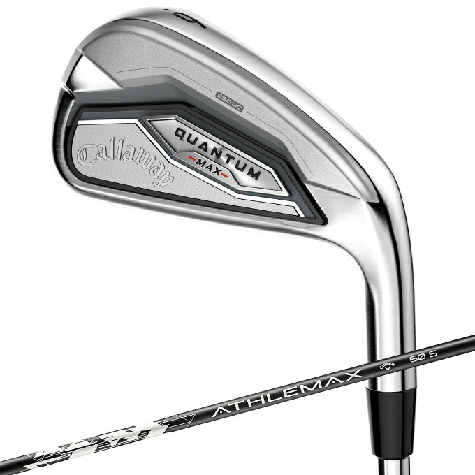【全商品対象最大10％OFFクーポン！7/19 20:00～7/26 01:59】キャロウェイ(Callaway) ゴルフクラブ 単品アイアン メンズ クアンタム マックス ATHLEMAX 60 QUANTUM MAX ﾀﾝﾋﾟﾝ ATHLEMAX-CW 【国内正規品】【2026年モデル】｜ヒマラヤ店