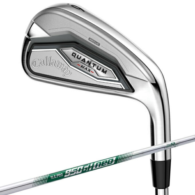 【全商品対象最大10％OFFクーポン！7/19 20:00～7/26 01:59】キャロウェイ(Callaway) ゴルフクラブ アイアンセット 5本組 メンズ クアンタム マックス QUANTUM MAX 5I NS950neo 【国内正規品】【2026年モデル】｜ヒマラヤ店