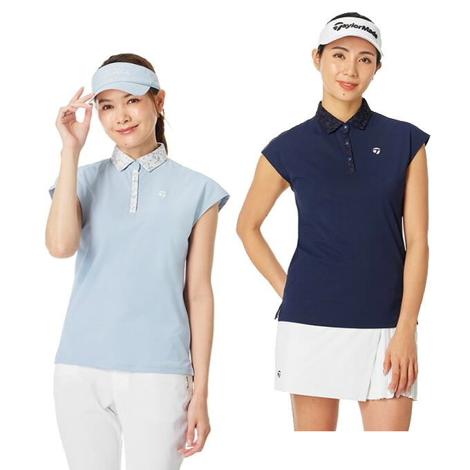 テーラーメイド(TaylorMade) ゴルフウェア ポロシャツ 半袖 レディース レースカラーCSポロ TL815 【国内正規品】【2026年春夏モデル】