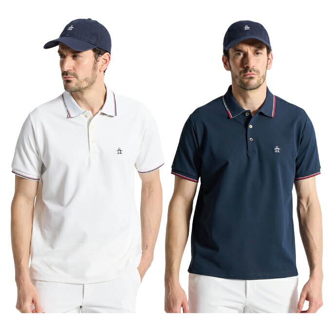 マンシング(Munsingwear) ゴルフウェア ポロシャツ 半袖 メンズ ナイロンメッシュストレッチ半袖シャツ MG6SHS22M 【2026年春夏モデル】