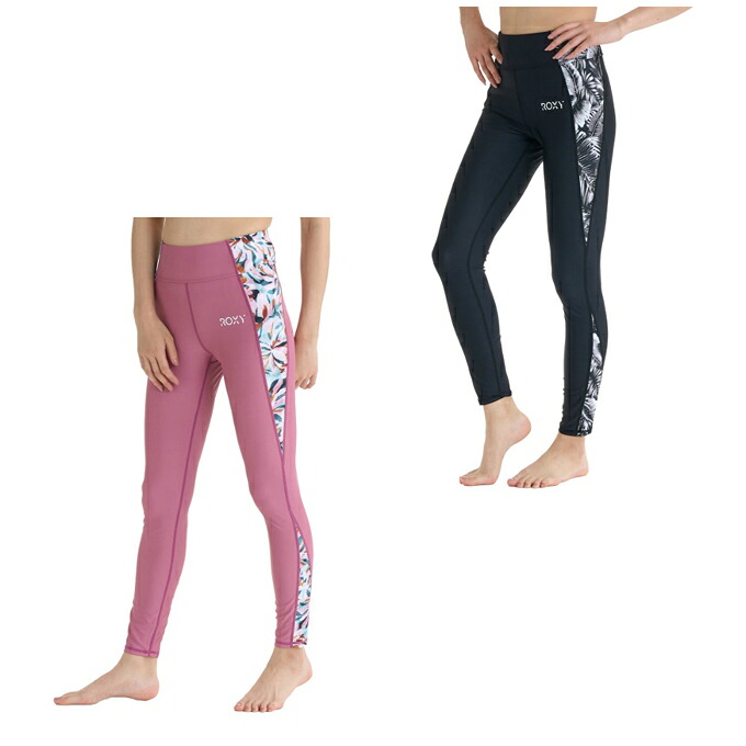 ロキシー ROXY ロングタイツ レディース GLOWYOURWAY柄切替Lタイツ RPT261519 【国内正規品】