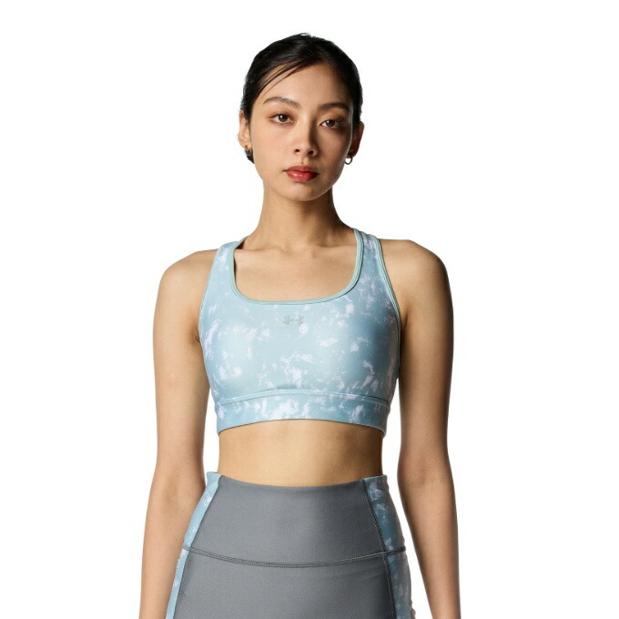 【条件達成で最大10万ポイント獲得のチャンス！4/20～4/30】アンダーアーマー(UNDER ARMOUR) スポーツブラ ブラトップ レディース UA CROSSBACK BRA PRINT MEDIUM SUPPORT 6012599-477