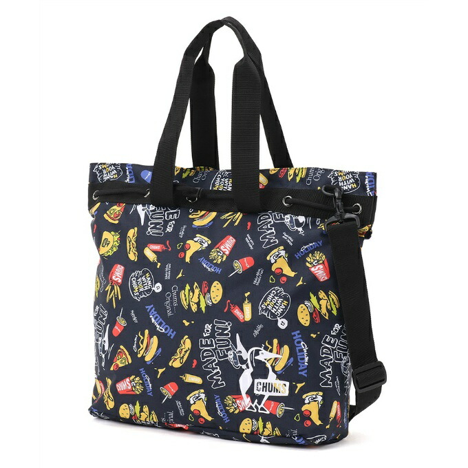 チャムス CHUMS トートバッグ メンズ レディース イージーゴー3ウェイトートバッグ Easy-Go 3way Tote Bag CH60-3297-FOOD