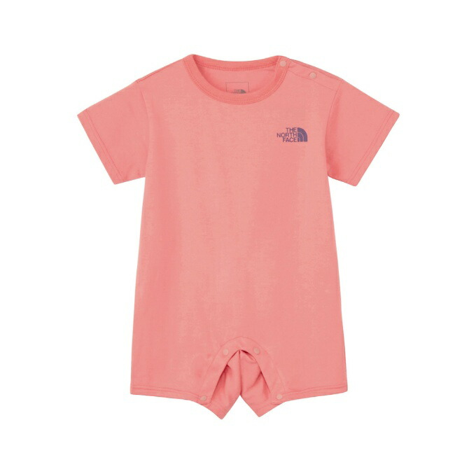 ザ・ノース・フェイス(THE NORTH FACE) ロンパース 半袖 ジュニア ショートスリーブロンパース ベビー NTB12566-CH 【国内正規品】