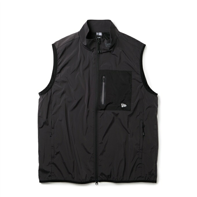 ニューエラ(NEW ERA) ゴルフウェア アウターベスト メンズ GF WOVEN FULL ZIP VEST OL NE 14859895 【国内正規品】【2026年春夏モデル】