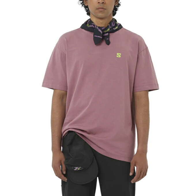 サロモン(SALOMON) Tシャツ 半袖 メンズ ROUND LOGO GRAPHIC LC2844900 【国内正規品】
