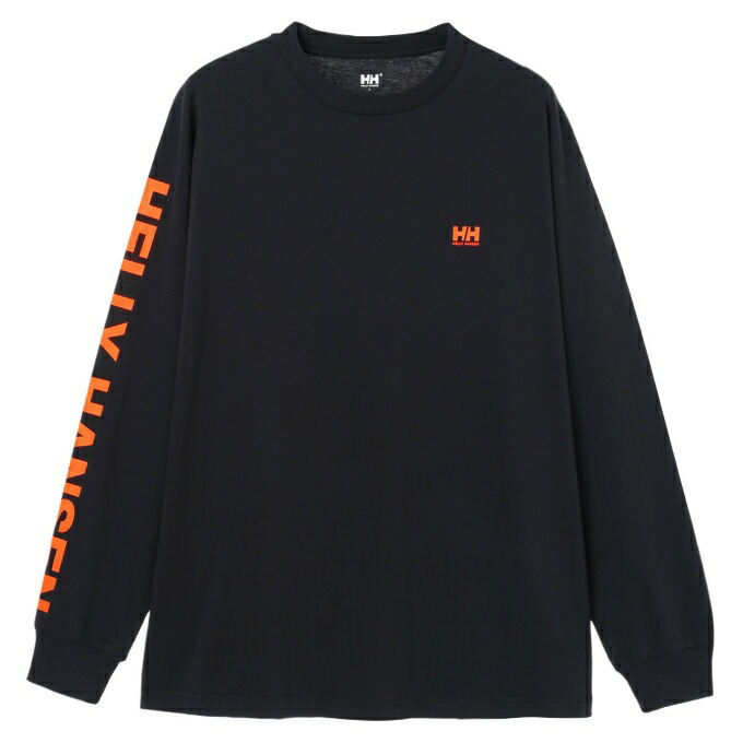 ヘリーハンセン(HELLY HANSEN) Tシャツ 長袖 メンズ ロングスリーブレターティー HE32638-K