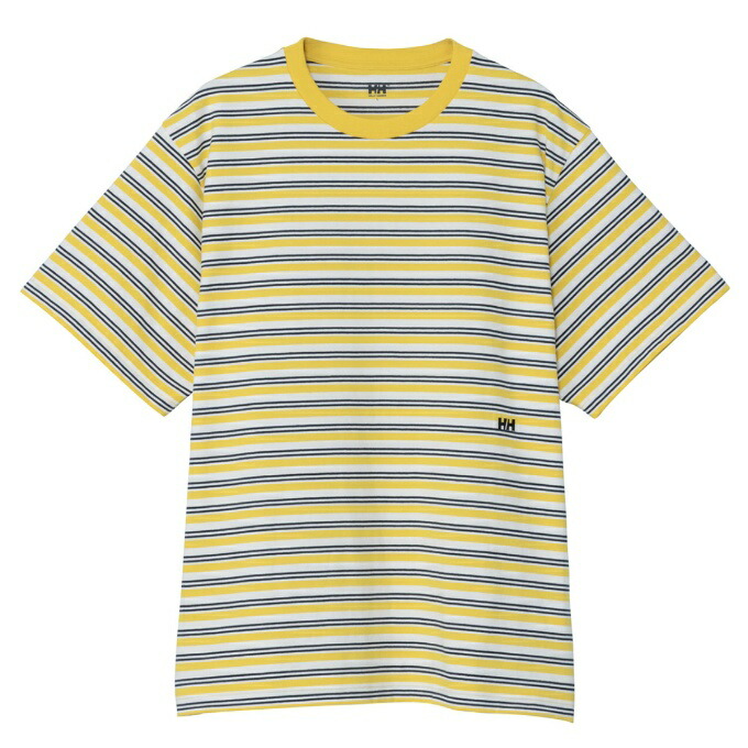 ヘリーハンセン(HELLY HANSEN) Tシャツ 半袖 メンズ ショートスリーブマルチボーダーティー HE62641-Y
