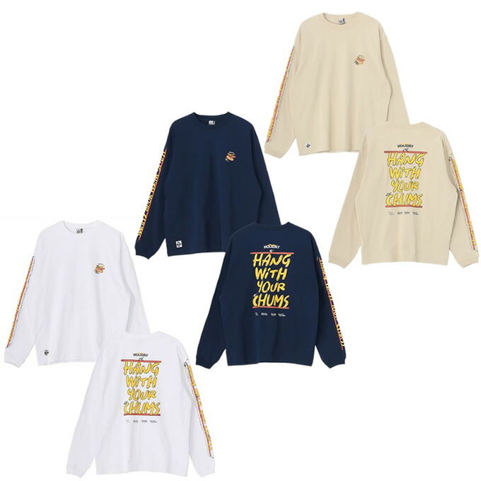 チャムス(CHUMS) Tシャツ 長袖 メンズ HWYCホットドッグロングスリーブTシャツ CH01-2731
