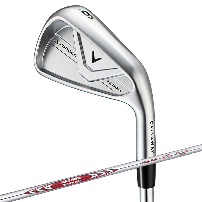 キャロウェイ(Callaway) ゴルフクラブ 単品アイアン メンズ N.S.PRO MODUS3 TOUR 105 シャフト X FORGED STAR 26 ﾀﾝﾋﾟﾝMODUS105 【国内正規品】【2026年モデル】