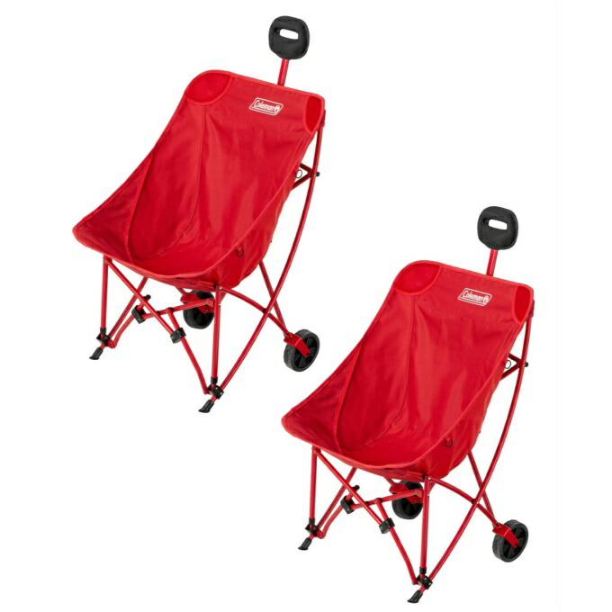 Coleman アウトドアチェアセット　赤 2025年 新商品 コールマン ワンマイルチェア レッド 2220524