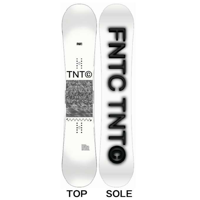 FNTC TNTC 143 FlUX TT Sサイズ付き ボード スノーボード スポーツ