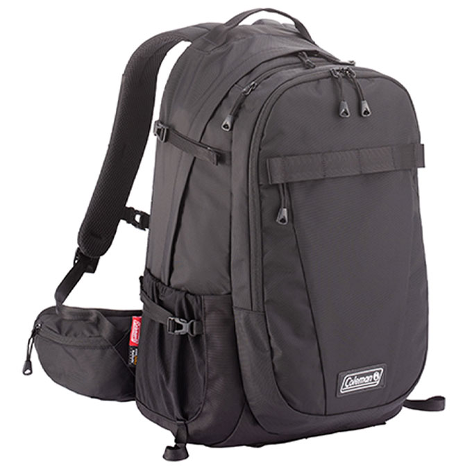 電話を掛けるマン 背嚢 30L メンズ レディース エスリア30 黒いこと 2000037669 Coleman 日帰り山登り うしろ側容器に並べる 御徒面子 大静電容量