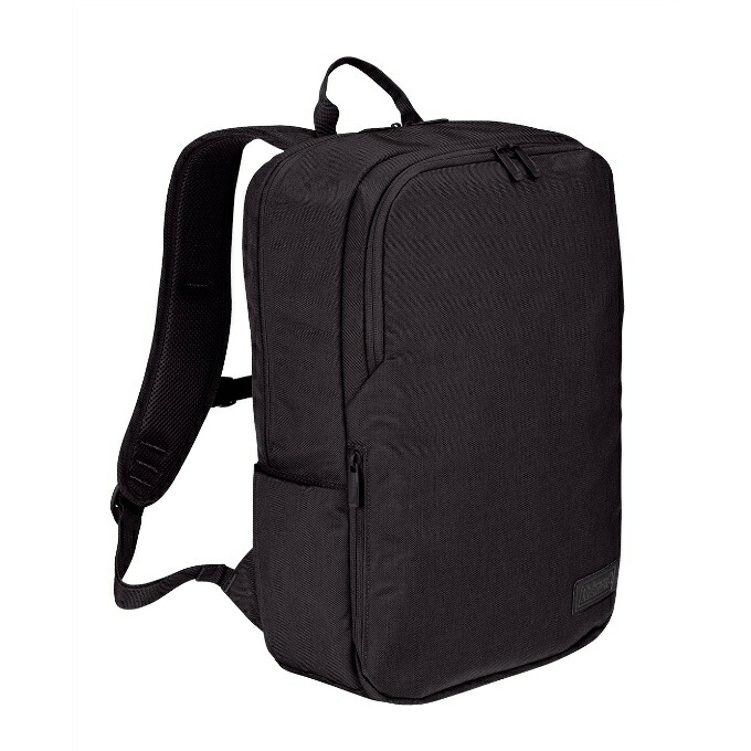 電話を掛けるマン 背嚢 23.5L メンズ レディース アウトビズバックパックスリム 黒いこと 2000039074 Coleman うしろ側容器に並べる 御徒面子