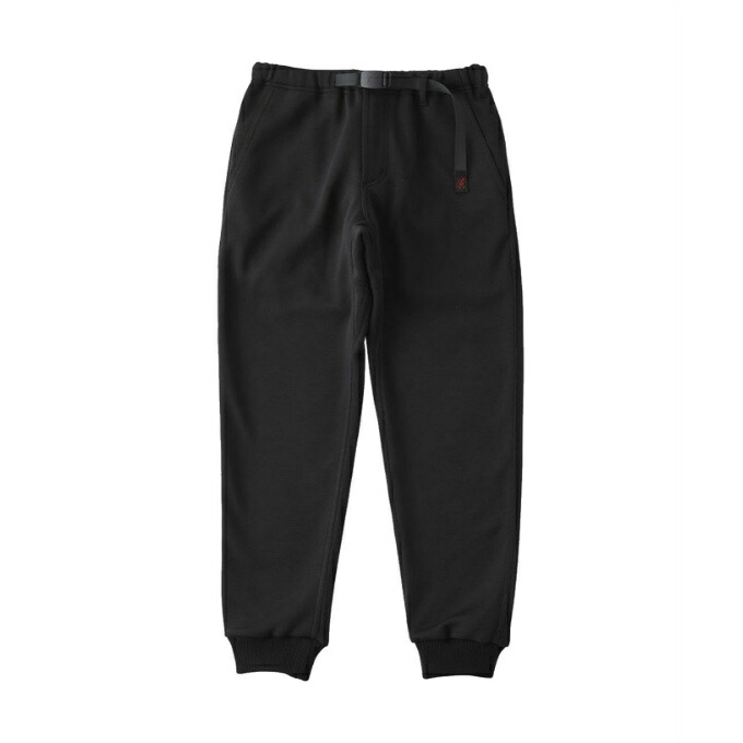 グラミチ Gramicci ロングズボン下 メンズ ボンディングニットフリースナローリブパンツ G2FU-P018 BLACK
