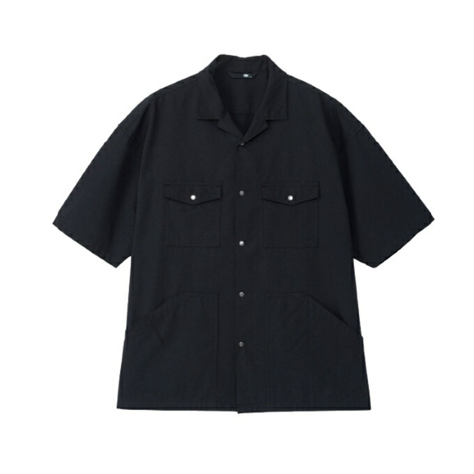 ザ・ノース・フェイス 半袖プルオーバー メンズ 遊撃手衣袂 ありがた味プルオーバー SS Utility Shirt NR22431 K 北の方人間の顔 THE NORTH FACE od