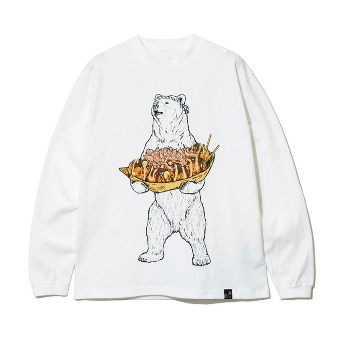 【楽天市場】ゴースローキャラバン Go Slow Caravan Tシャツ 長袖 メンズ レディース USA/C たこ焼きクマ ロングスリーブ