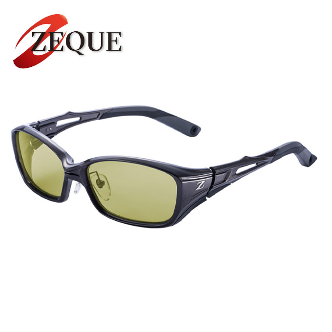 Zeque ゼクー STELTH ステルス TALEX イーズグリーン ガンメタ zeal ジール 偏光サングラス オプティクス ゼクー ステルス (Zeque