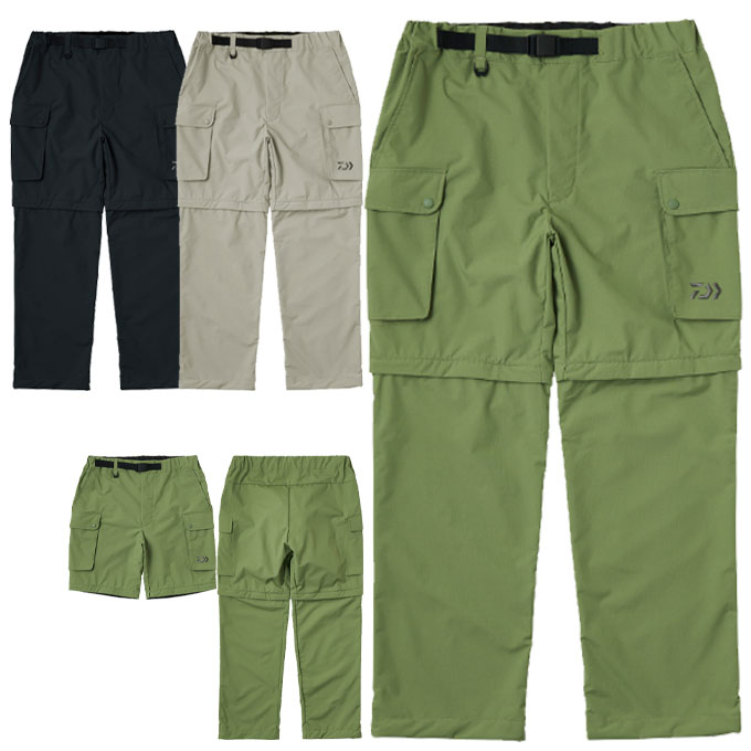 ダイワ デタッチャブルフィッシングパンツ DETACHABLE FISHING PANTS メンズ ショートパンツ変形 撥水 ベルト付 春夏 DP-2725 od ‥ 楽天市場】ダイワ デタッチャブルフィッシングパンツ DETACHABLE