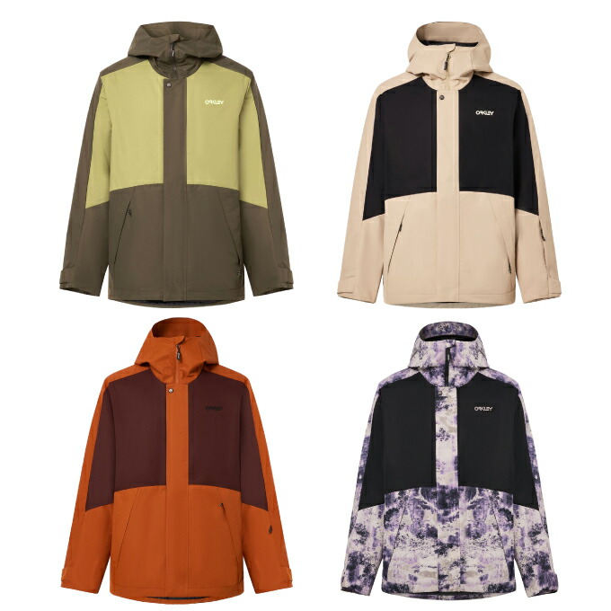 ボード 雪山 ウェア 防寒 オークリー 極暖 ダウンジャケット Oakley Striking Wind Warm Jacket 6.0 - Black Print | Oakley