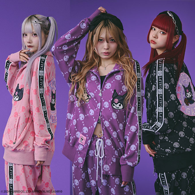 楽天市場】ガルフィー×クロミ 限定 レディース ハーフジップ