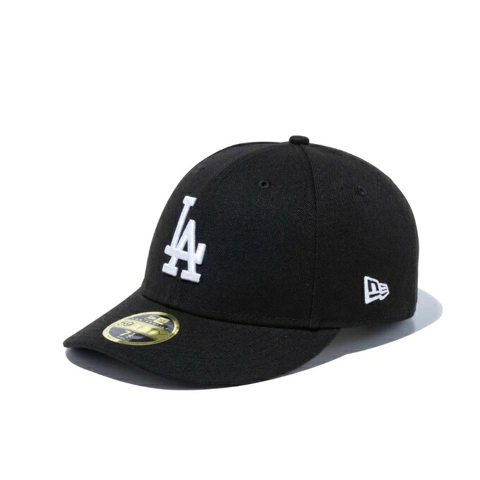 【メール便送料無料】ニューエラ NEW ERA 帽子 キャップ メンズ レディース LP 59FIFTY ロサンゼルス ドジャース ブラック× ホワイト 14524648
