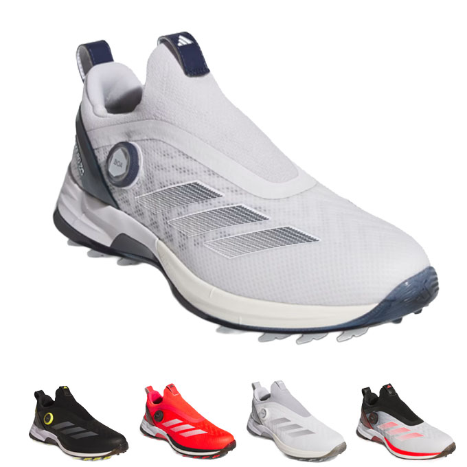アディダス ゴルフシューズ メンズ アディゼロZG BOA25 ゼッドジー 25ボア Adizero スパイクレス NLK60 adidas
