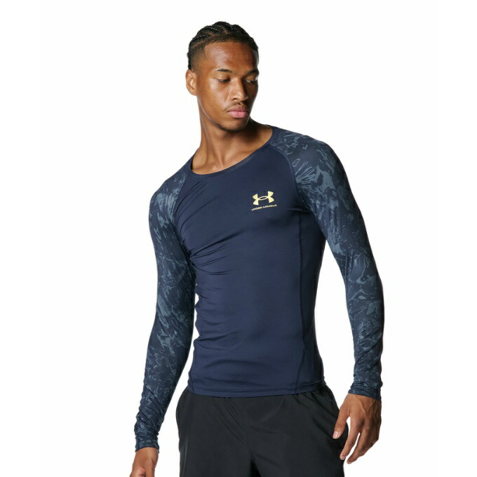 【楽天市場】【メール便送料無料】 アンダーアーマー(UNDER ARMOUR) アンダーウェア 長袖 メンズ UA HEATGEAR