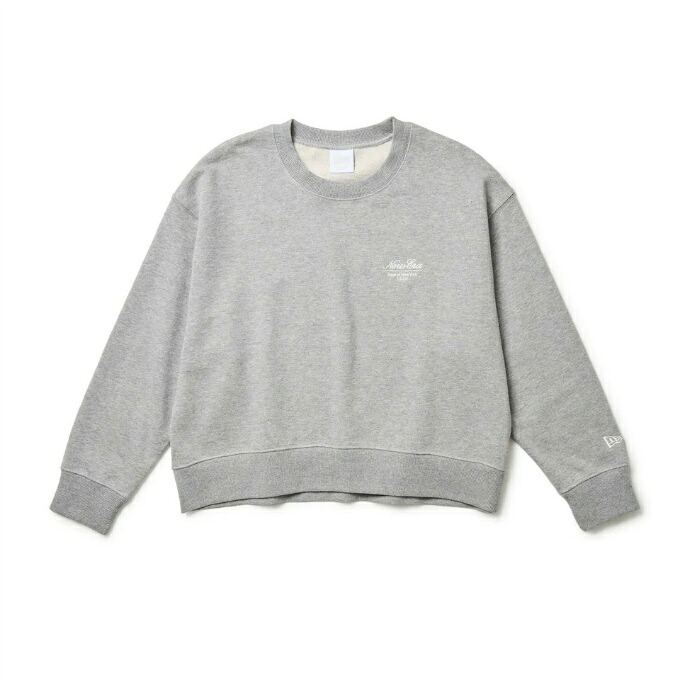 ニューエラ(NEW ERA) スウェット レディース ベーシック クルーネック グレー 14674709 【国内正規品】 od