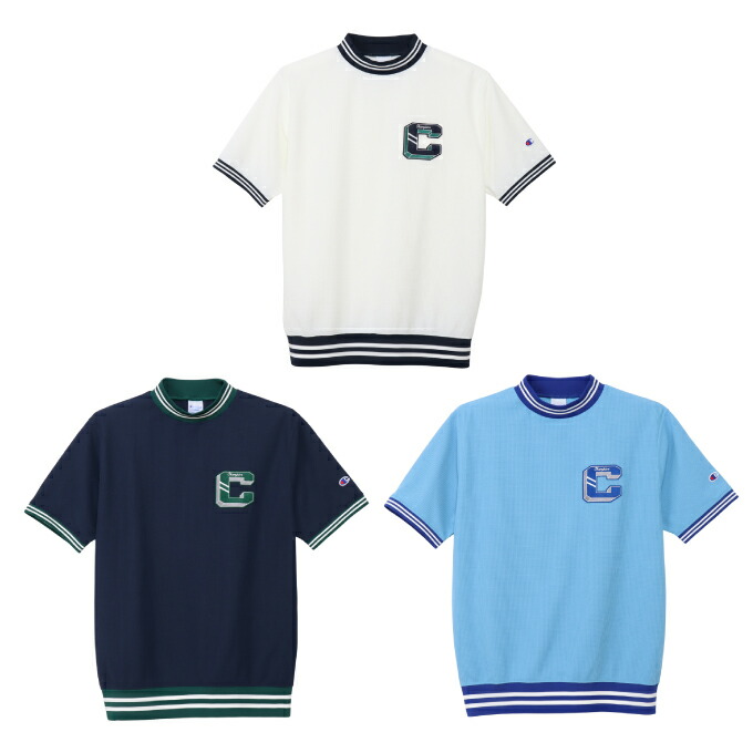 チャンピオン(Champion) ゴルフウェア 半袖シャツ メンズ モックネック半袖シャツ C3-DG303 【2026年春夏モデル】 od