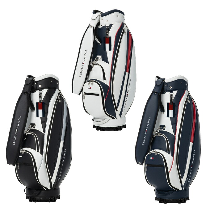 【期間限定クーポン配布中！ 7/19 20:00～7/28 1:59】トミーヒルフィガーゴルフ(TOMMY HILFIGER GOLF) キャディバッグ メンズ レディース カートキャディバッグ ベーシック THMG6SC7 【2026年モデル】｜ヒマラヤアウトドア専門店