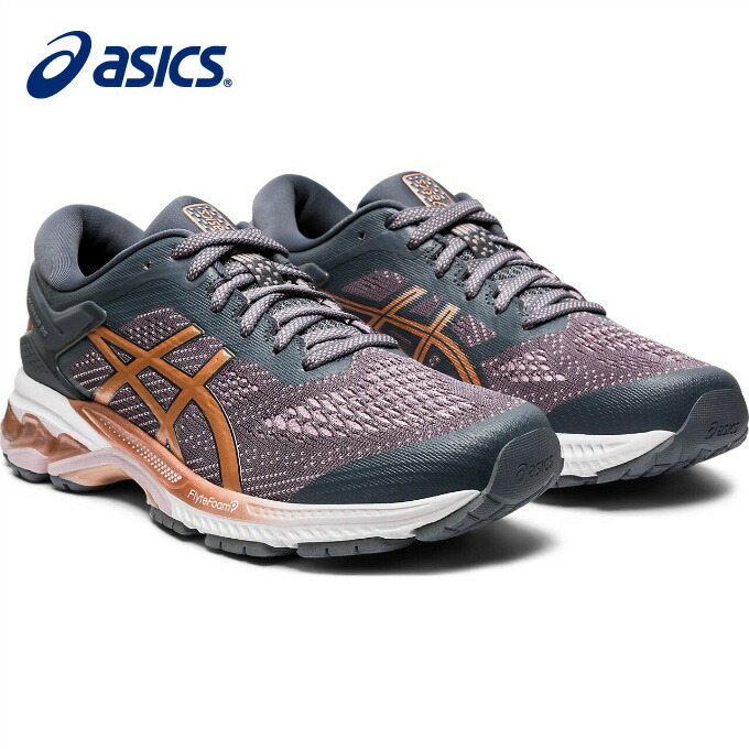 【楽天市場】アシックス ランニングシューズ レディース ゲルカヤノ 26 ワイド GEL-KAYANO 1012A459 022 asics