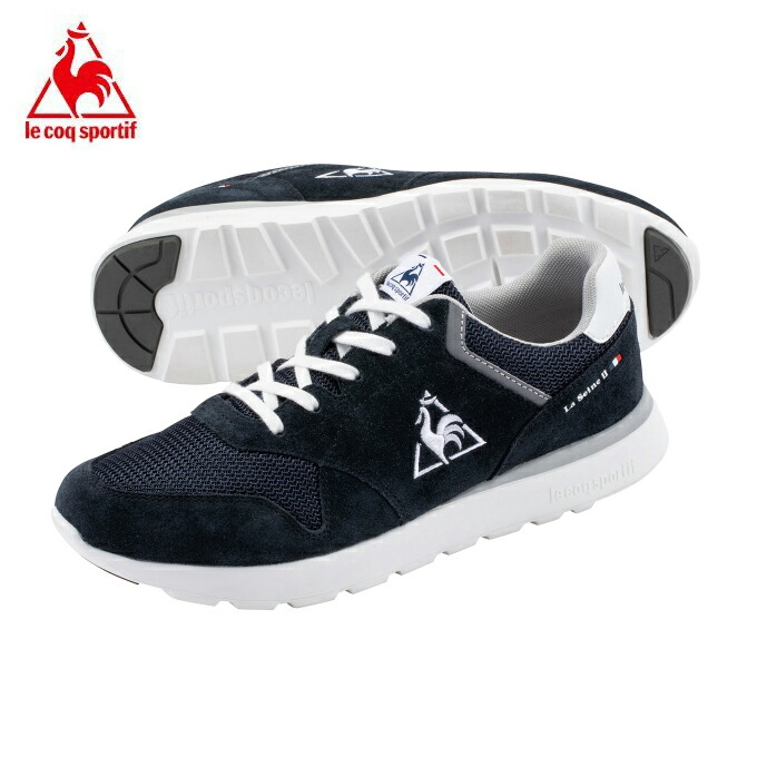 楽天市場 ルコック Le Coq Sportif スニーカー レディース La セーヌ 2 ワイド La Seine 2 Wide Ql3pjc00nw 池田エライザ着用モデル Run ヒマラヤランニング専門店