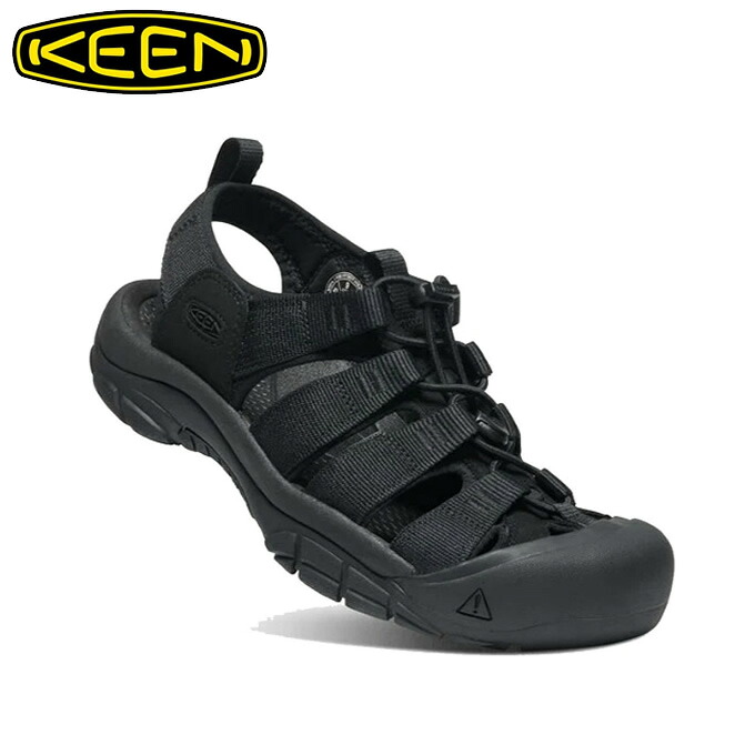 キーン KEEN サンダル メンズ ニューポート エイチツー 1022258 TBK 正規品　カジュアルサンダル アウトドアサンダル スポーツサンダル黒色 od