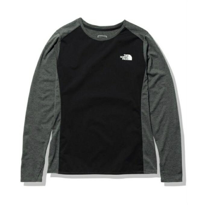 【楽天市場】ザ・ノース・フェイス ランニングウェア Tシャツ 長袖 レディース ロングスリーブハイブリッドGTDメランジクルー