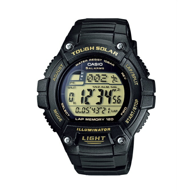 【楽天市場】カシオ CASIO ランニング 腕時計 カシオコレクション STANDARD W-S220-9AJH run：ヒマラヤランニング専門店