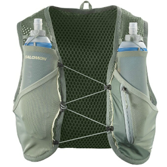 サロモン 駈けっくら うしろ側容器に並べる メンズ レディース 活動的ひと肌8 SET LC2178000 salomon  run