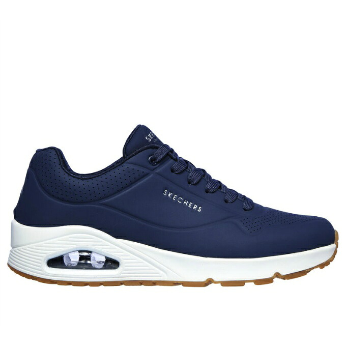 スケッチャーズ SKECHERS ウォーキングシューズ メンズ ウノ スタンド オン エア 52458-NVY run