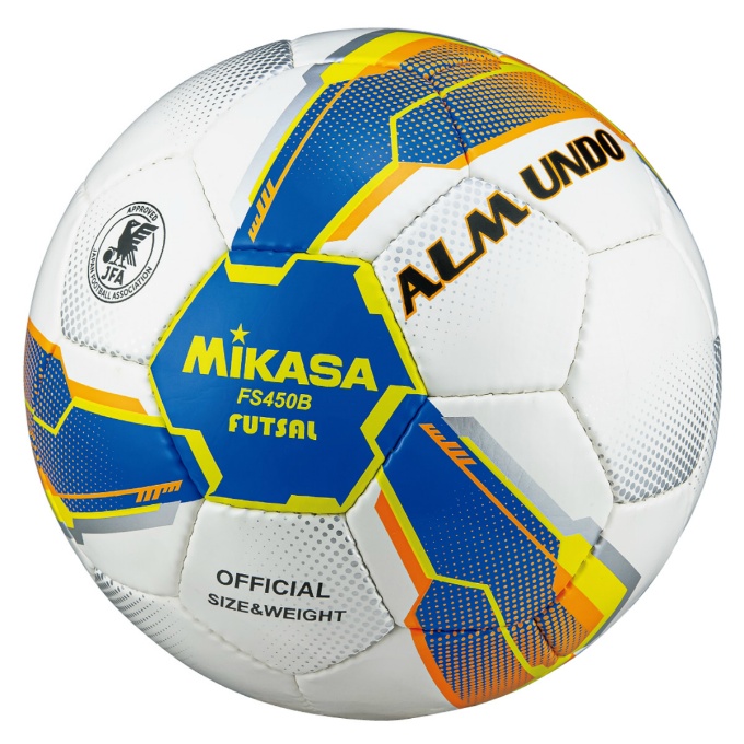ミカサ MIKASA フットサルボール 4号 検定球 メンズ ALMUNDO フットサル検定球 BLY FS450B-BLY sc