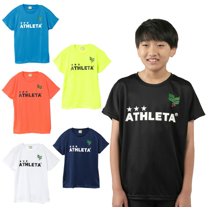 ATHLETA 半袖シャツ ATHLETA（アスレタ） メンズ サッカー/フットサル 半袖シャツ ドライ
