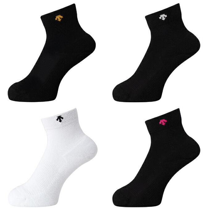 DESCENTE ホワイト/マゼンタ　ゴルフ　バレーボール ソックス 8足組 楽天市場】デサント バレーボール 2足組 スーパー ショート