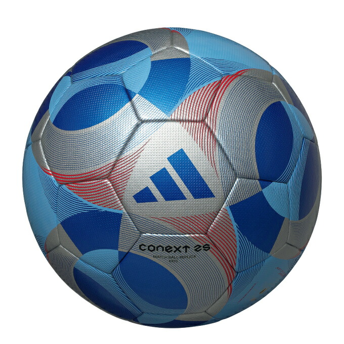 ★大人気！ アディダスサッカーボール4号　コネクト21　JFA検定球　青色 adidas アディダス コネクト21 リーグ 4号球(ライトブルー