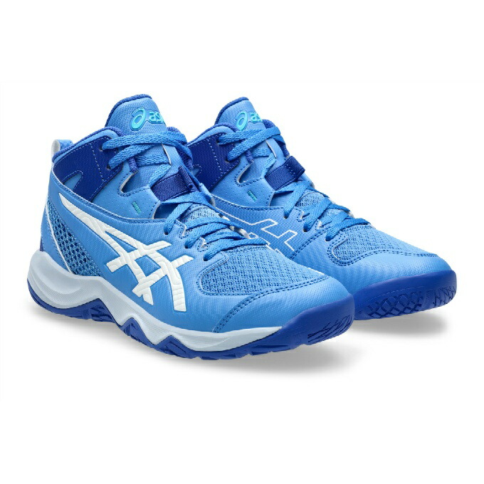 バスケットボールシューズ ホワイト/ブルー ASICS アシックス GELHOOP V16【STANDARD】 （ホワイト