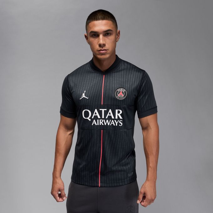 【電子メイル便貨物輸送無料】ナイキ(NIKE) 蹴球御召しもの レプリカシャツ メンズ 25 PSG 4th写し物 HM3206-045 sc