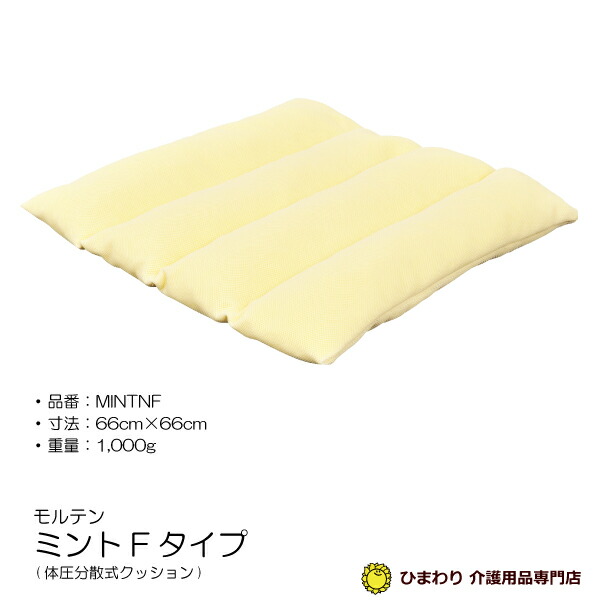 モルテン(molten) ペパーミント (MEANT) F手合い体圧分散式座布団