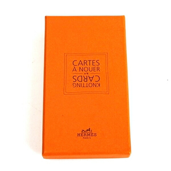 【未使用品】HERMES ブリッジカード Les 4 Mo ndes トランプ 未使用品】HERMES ブリッジカード Les 4 Mo ndes トランプ