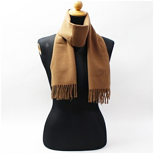 楽天市場】ミラショーン マフラー リバーシブル ネイビー 無地 ワイン