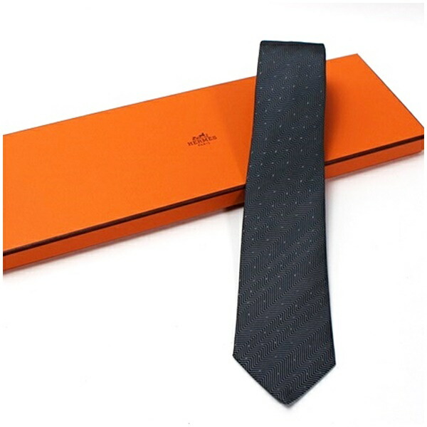 エルメス シルク ネクタイ 未使用 ストライプ柄 339392T 中古 Sランク HERMES｜メンズ ビジネス タグ付き 箱付き 【送料無料】 18,810円